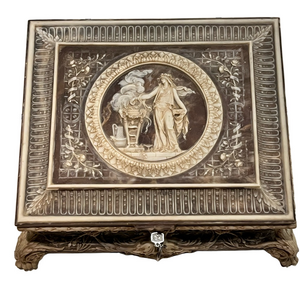 #22 of 2500 Incolay Hinged Case |Vesta feeds the Eternal Flame